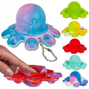 Fidget Pop Toy, Oktopus