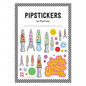 Pipstickers - Lavalampen
