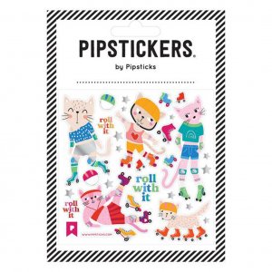 Pipstickers - Rollschuhkatzen