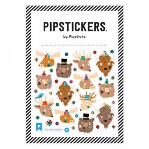 Pipstickers - glotzende Tiere