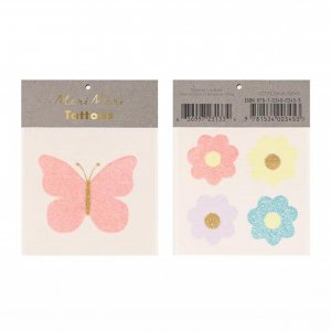 Tattoo Butterflies & Flowers