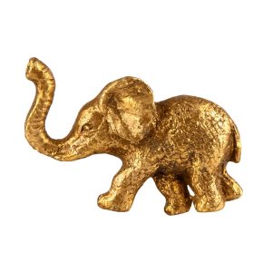 Kommoden Griff Gold Elefant