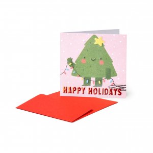 Mini Weihnachtskarte Happy Holidays
