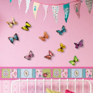 Walplus 3D Schmetterlinge