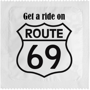 Kondom Get A Ride On Route 69