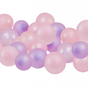 Ballone Pink und Lila Mosaic
