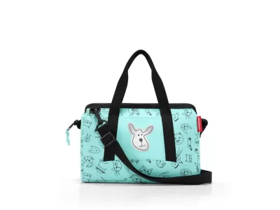 Reisenthel UmhÃ¤ngetasche Allrounder XS Kids Cats and Dogs Mint