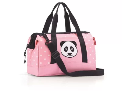 Reisenthel UmhÃ¤ngetasche Allrounder XS Kids Panda and Dots pink