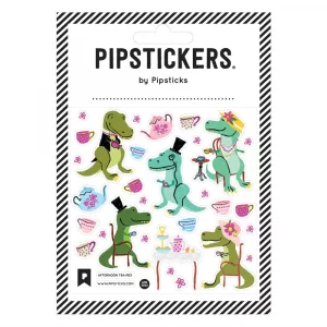 Pipstickers - Afternoon Tea-Rex